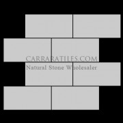 Carrara Marble Italian White Bianco Carrera 12x24 Marble Tile Polished