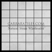 Statuary Marble Italian White Statuario  2x2 Mosaic Tile Polished