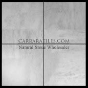 Carrara Marble Italian White Bianco Carrera 6x6 Marble Tile Polished