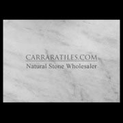 Carrara Marble Italian White Bianco Carrera 1 1/4" Marble Slab Polished