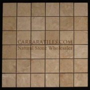 Crema Marfil Marble 2x2 Mosaic Tile Polished