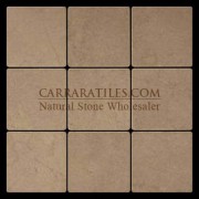 Crema Marfil Marble 4x4 Marble Tile Tumbled