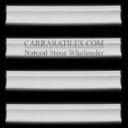 Statuary Marble Italian White Statuario Crown Molding Polished